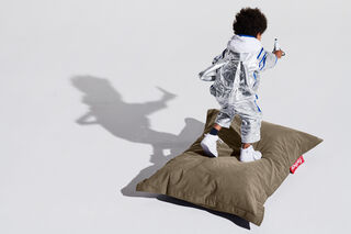 Fatboy Junior zitzak canvas recycled Taupe Grey