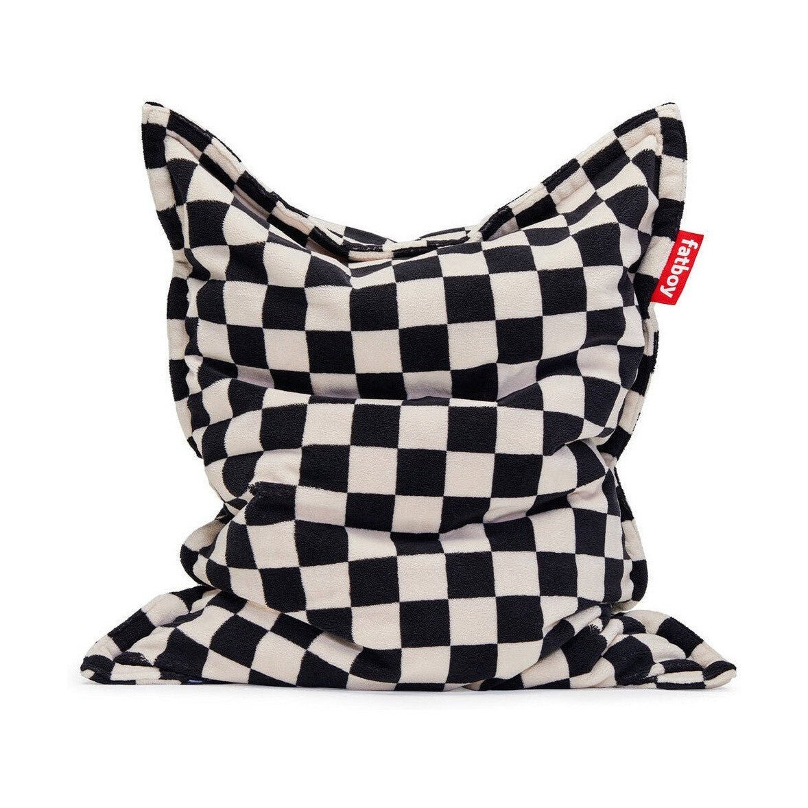 Fatboy Original Slim Teddy zitzak Chess Black Ecru