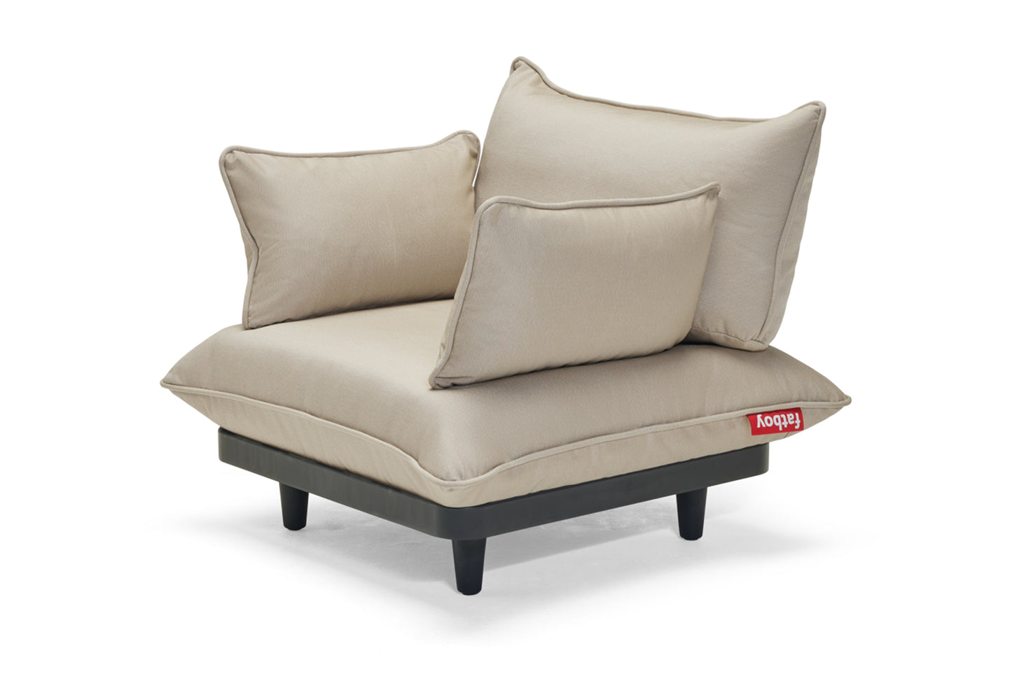 Fatboy Paletti loungestoel met arm Royal Brulee