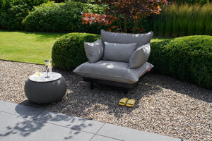 Fatboy Paletti loungestoel met arm Royal Wolf Grey