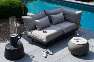 Fatboy Paletti 2-zits tuinbank Royal Wolf Grey