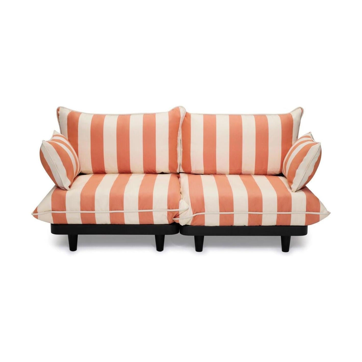 Fatboy Paletti loungebank Stripe Orange Creme
