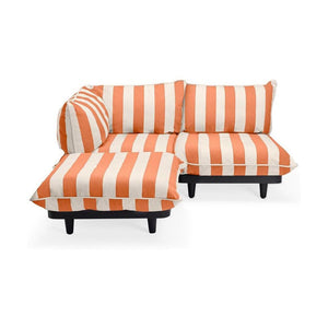 Fatboy Paletti tuinbank medium Stripe Orange Creme