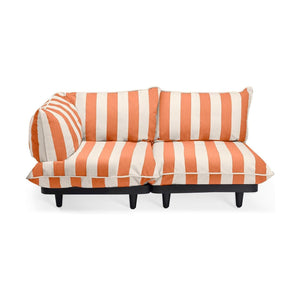 Fatboy Paletti tuinbank klein Stripe Orange Creme