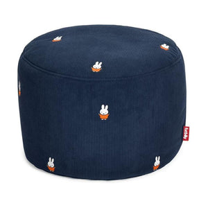 Fatboy Point Cord X Nijntje poef Deep Blue