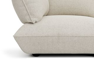 Fatboy Sumo hoekbank links recycled cord Boucle Beige