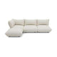 Fatboy Sumo hoekbank links recycled cord Boucle Beige