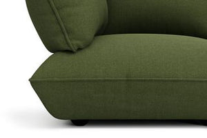 Fatboy Sumo hoekbank links recycled cord Boucle Leaf Green