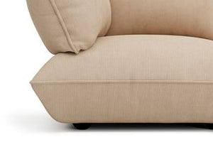 Fatboy Sumo hoekbank links recycled cord Beige