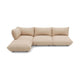 Fatboy Sumo hoekbank links recycled cord Beige