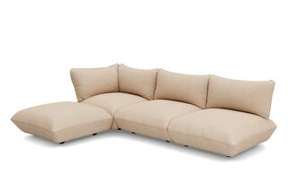 Fatboy Sumo hoekbank links recycled cord Beige