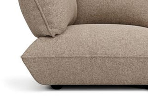 Fatboy Sumo fauteuil met arm recycled boucle Light Brown Melange