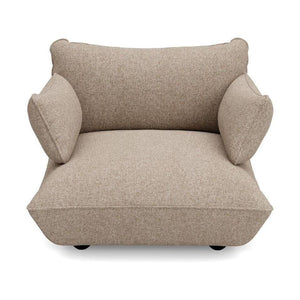 Fatboy Sumo fauteuil met arm recycled boucle Light Brown Melange