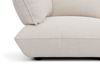 Fatboy Sumo fauteuil met arm recycled boucle Creme
