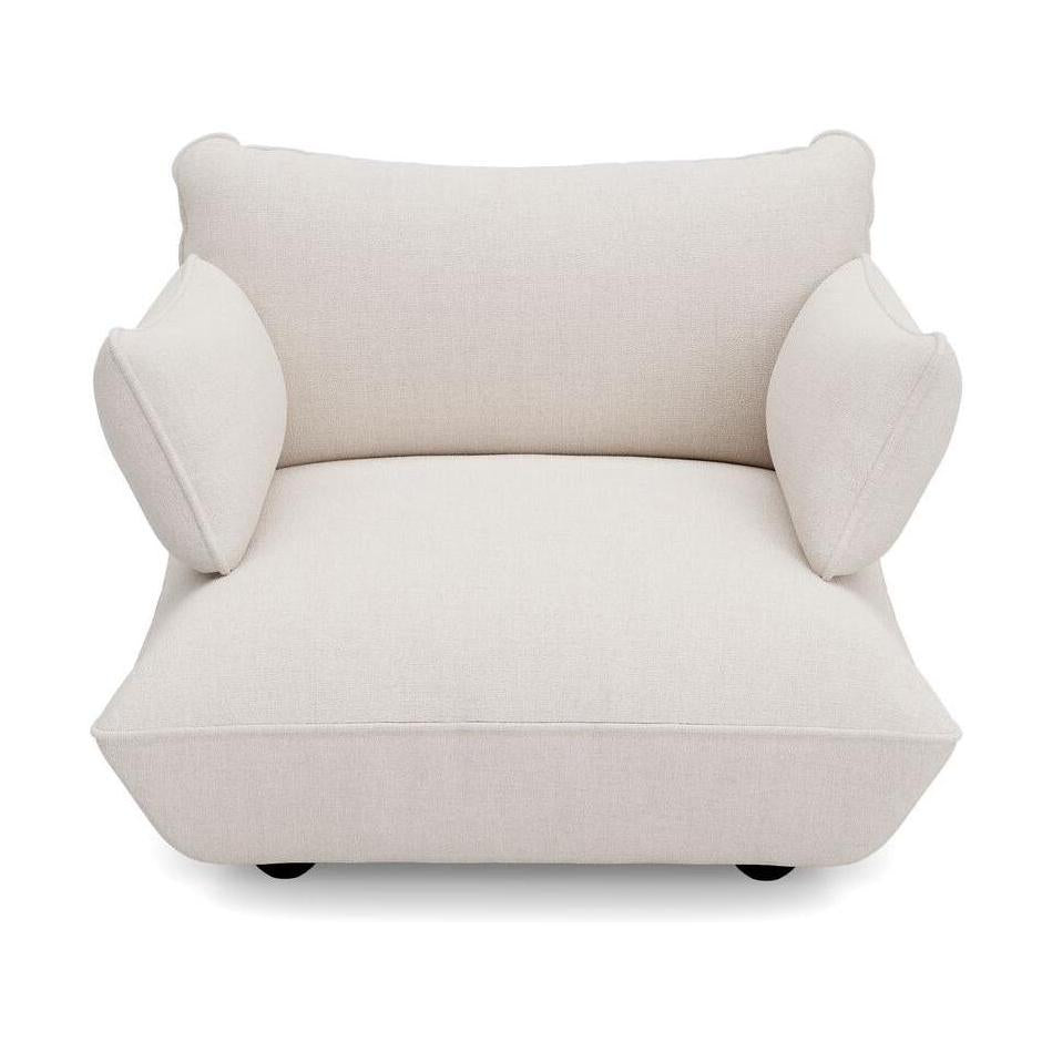 Fatboy Sumo fauteuil met arm recycled boucle Creme