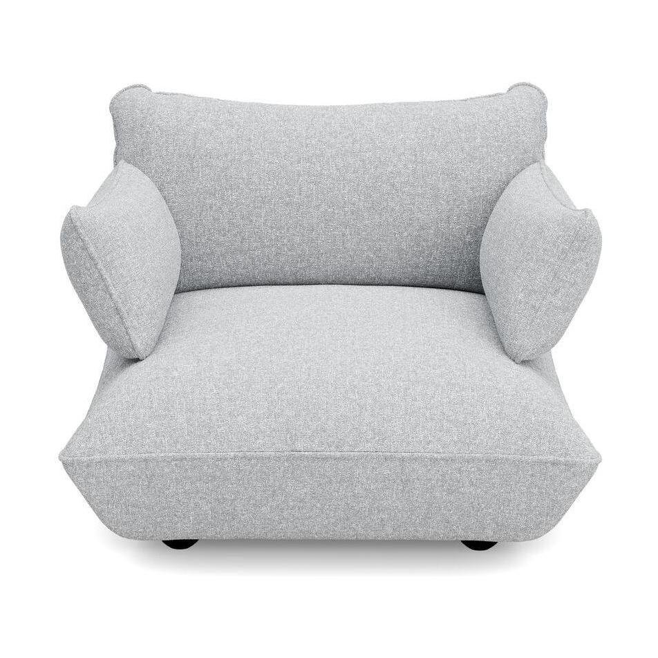 Fatboy Sumo fauteuil met arm recycled boucle Light Grey Melange