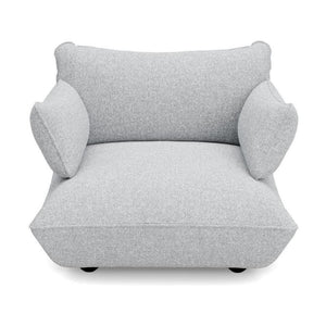 Fatboy Sumo fauteuil met arm recycled boucle Light Grey Melange