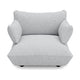 Fatboy Sumo fauteuil met arm recycled boucle Light Grey Melange