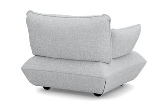 Fatboy Sumo fauteuil met arm recycled boucle Light Grey Melange