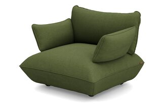 Fatboy Sumo fauteuil met arm recycled boucle Leaf Green