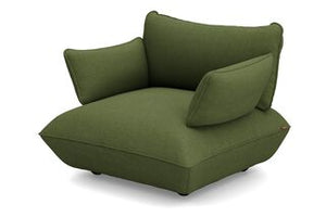 Fatboy Sumo fauteuil met arm recycled boucle Leaf Green