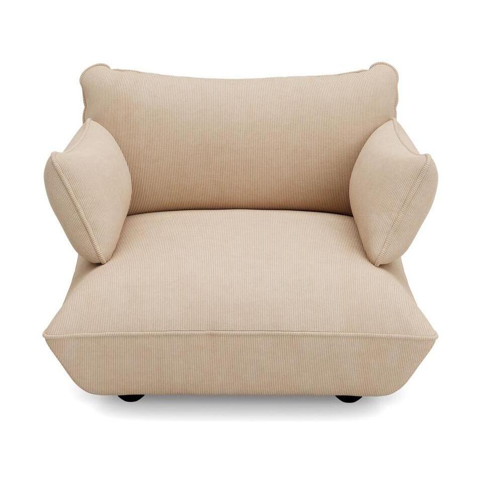 Fatboy Sumo fauteuil met arm recycled cord Beige