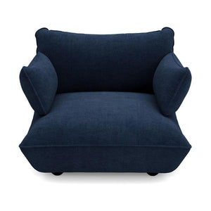 Fatboy Sumo fauteuil met arm recycled cord Deep Blue