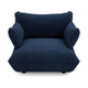 Fatboy Sumo fauteuil met arm recycled cord Deep Blue