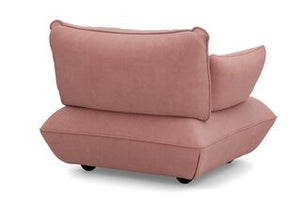 Fatboy Sumo fauteuil met arm recycled cord Soft Pink