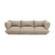 Fatboy Sumo Grand 3-zits bank recycled boucle Light Brown Melange