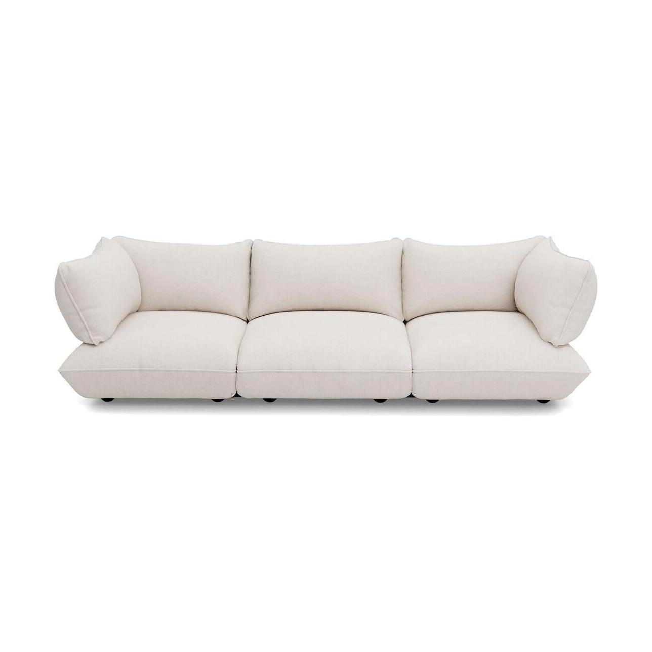 Fatboy Sumo Grand 3-zits bank recycled boucle Creme