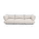 Fatboy Sumo Grand 3-zits bank recycled boucle Creme