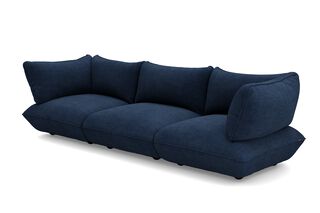 Fatboy Sumo Grand 3-zits bank recycled cord Deep Blue