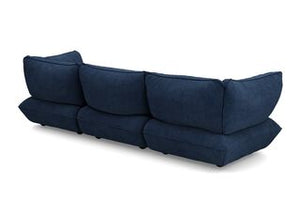 Fatboy Sumo Grand 3-zits bank recycled cord Deep Blue