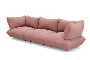 Fatboy Sumo Grand 3-zits bank recycled cord Soft Pink