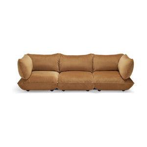 Fatboy Sumo Grand 3-zits bank recycled velvet Almond