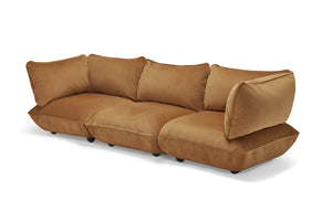 Fatboy Sumo Grand 3-zits bank recycled velvet Almond