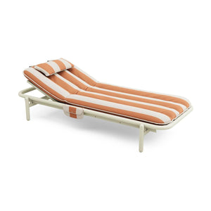 Fatboy Sunbun ligbed Desert/Stripe Orange Creme