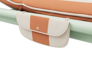 Fatboy Sunbun ligbed Mist Green/Stripe Orange Creme