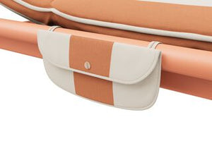 Fatboy Sunbun ligbed Terracotta/Stripe Orange Creme