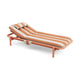 Fatboy Sunbun ligbed Terracotta/Stripe Orange Creme