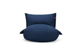 Fatboy Bonbaron Slim fauteuil recycled cord Deep Blue