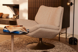Dyyk Papilon fauteuil Portofino Naturel anodic brown