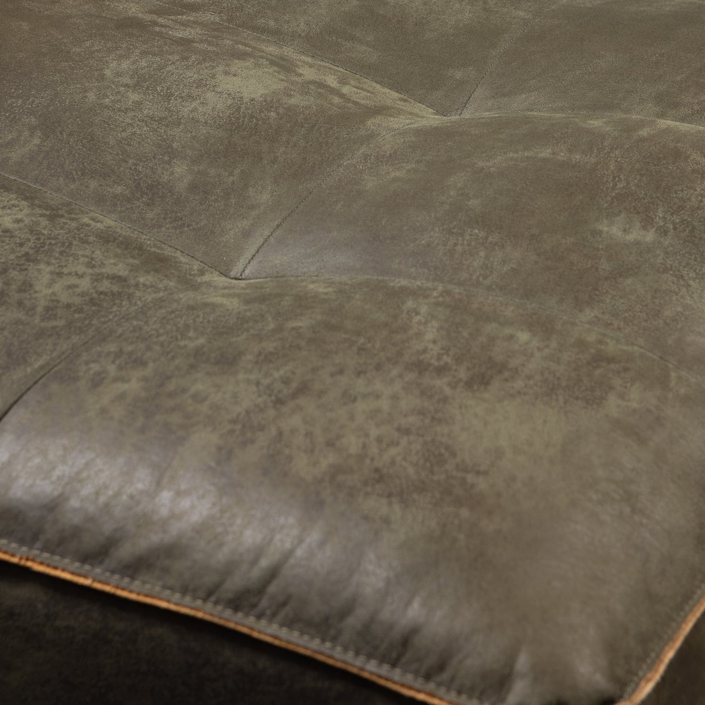 WOOOD Rodeo Classic 2,5-zits bank eco-leer Olijfgroen