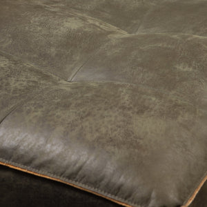 WOOOD Rodeo Classic 2,5-zits bank eco-leer Olijfgroen