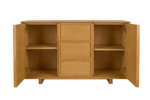 Zuiver Raster dressoir hoog Naturel