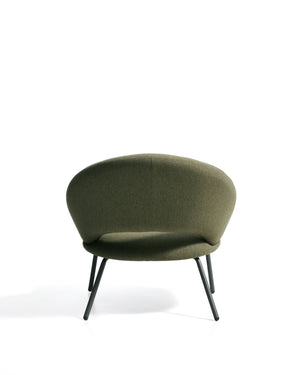 Kave Home Bonali fauteuil chenille Green
