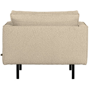 WOOOD Rodeo fauteuil bouclé Beige