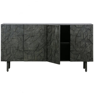WOOOD Counter dressoir Zwart