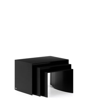Kave Home Litto bijzettafel set van 3 Black